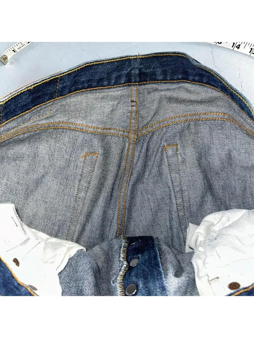 Levis 501 Vintage Y2K Egypt Straight Leg Jeans 36x32 Med Wash Act 36x30